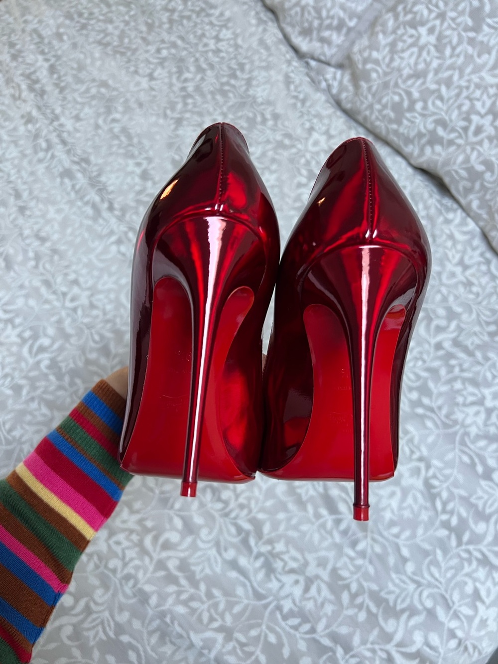 Authentic Exclusive Christian Louboutin Kate 100 Pumps - Picture 16 of 17